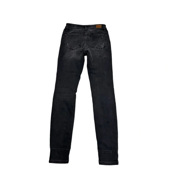 Judy Blue Skinny Fit Distressed Denim Jean - Picture 4 of 13